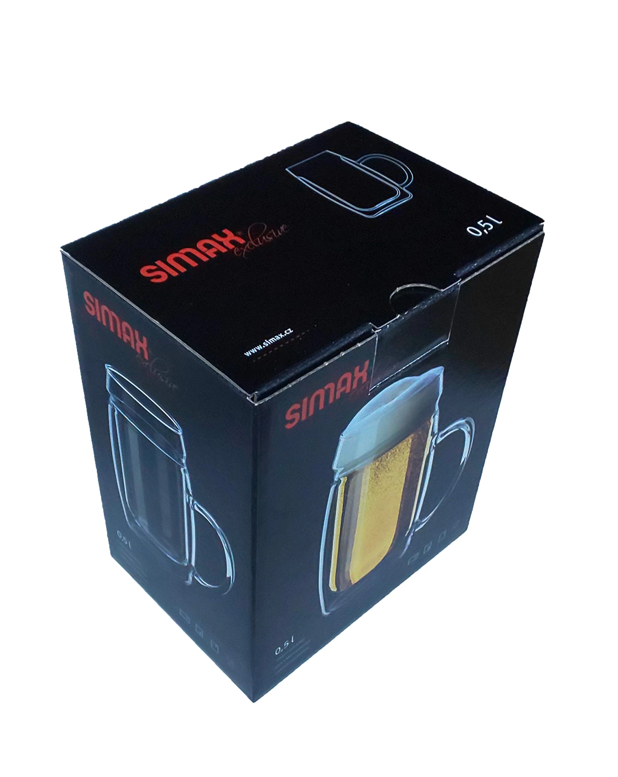 SIMAX 155772 Verre à bière exclusif avec poignée cl 50