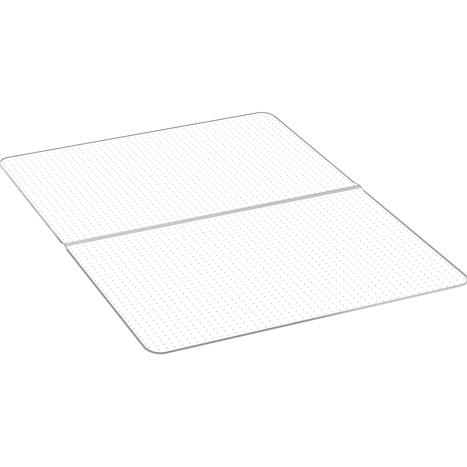 VEVOR Tapis de chaise de bureau 117,8 x 152,4 cm, tapis de protection de sol transparent avec crampons, antidérapant et facile à nettoyer, glisse lisse sous le bureau pour la maison et le bureau