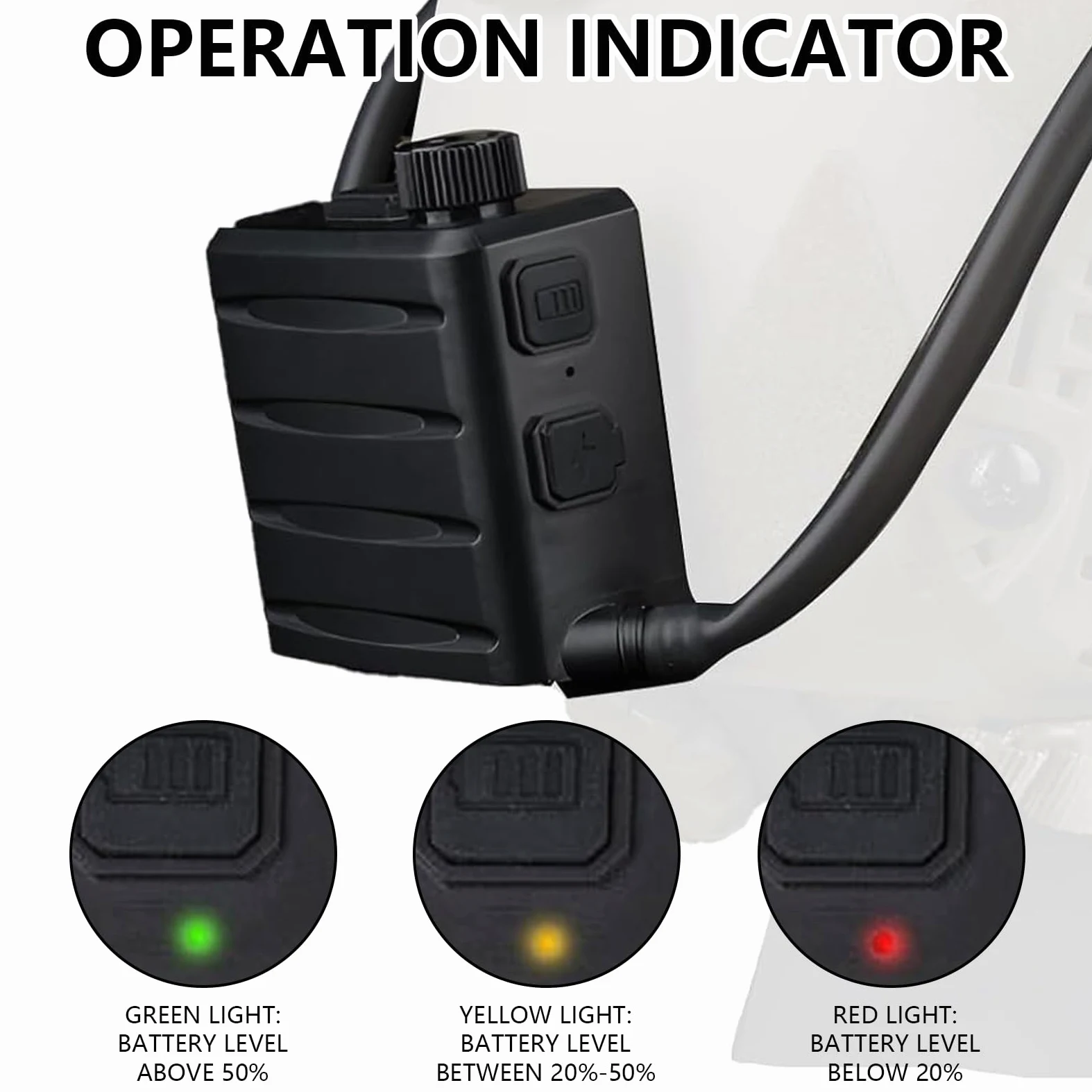Déshumidificateur pour Lunettes, Désembueur Tactique avec Bouton Réglable Ventilateur Antibuée pour Lunettes avec Tuyau et Fermeture Velcro Pour Cyclisme Sports D'hiver et Opérations Tactiques