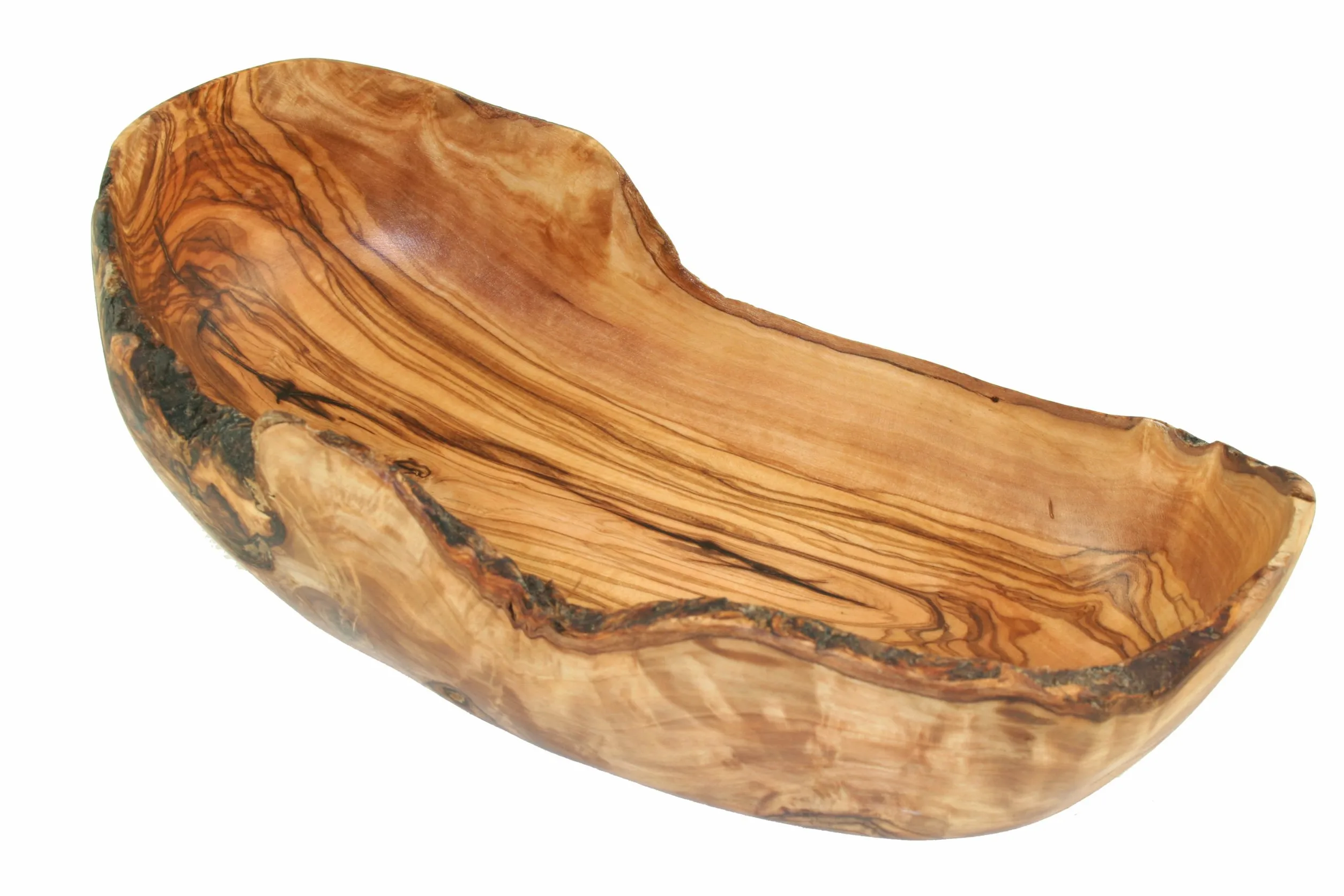 D.O.M. Die Olivenholz Manufaktur D.O.M. Bol ovale en bois d'olivier 32 cm