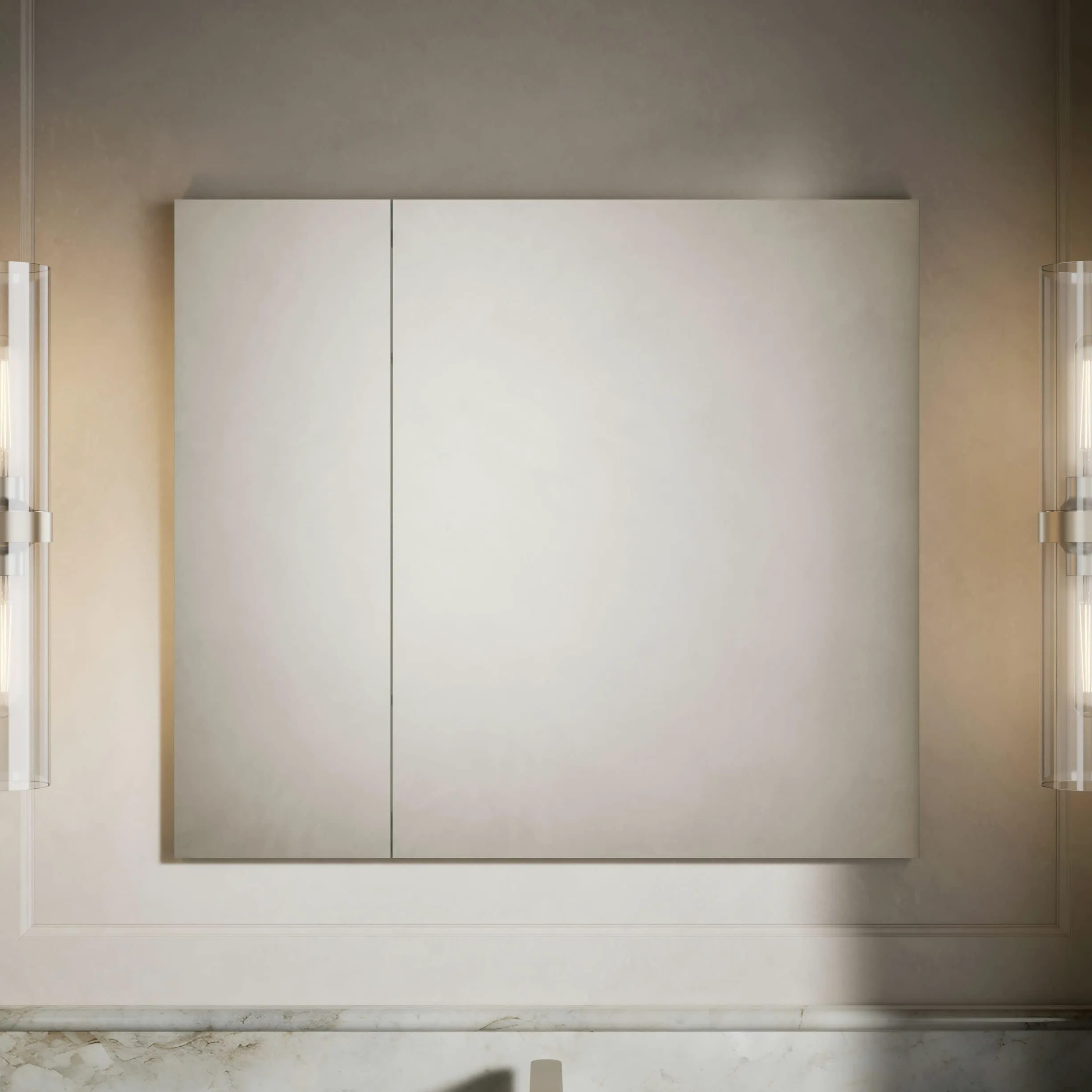 Kohler Verdera Armoire à Pharmacie, Aluminium anodisé, 30 x 34 x 4,75 inches