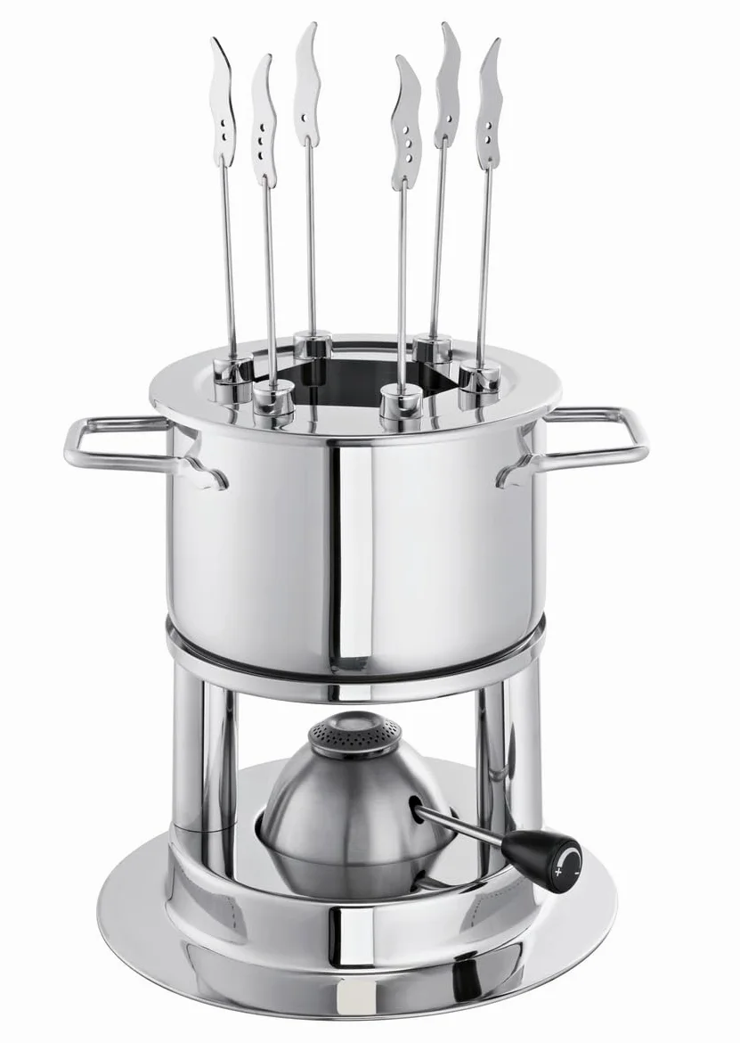 Schulte-Ufer 69089-16 Hot Service à Fondue bourguignonne 16 cm Acier Inoxydable