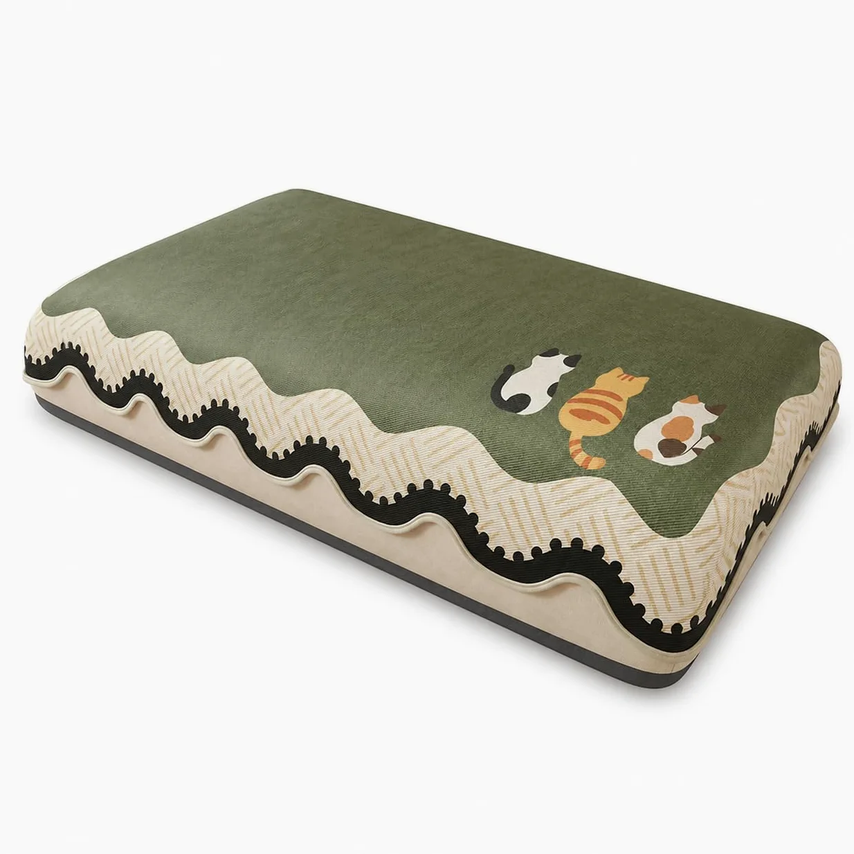 Coussin Canapé Rafraîchissant Lavable, 70x150cm | Fibre soie rafraîchissante - lavable en machine - sécurité A - bords liés - pour la maison - pour le repos