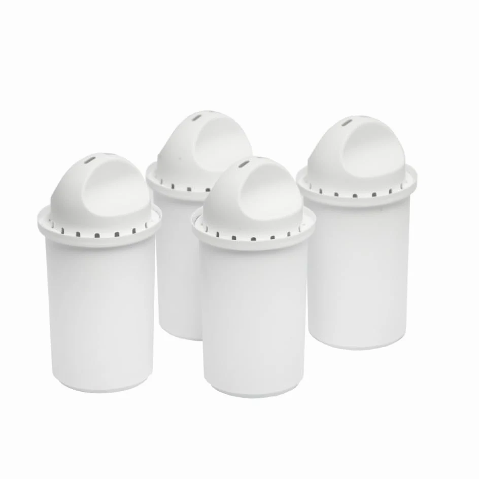 Ecosoft Lot de 12 cartouches pour carafe filtrante - Filtre à eau potable domestique - Recharge sans bouteilles, goût amélioré