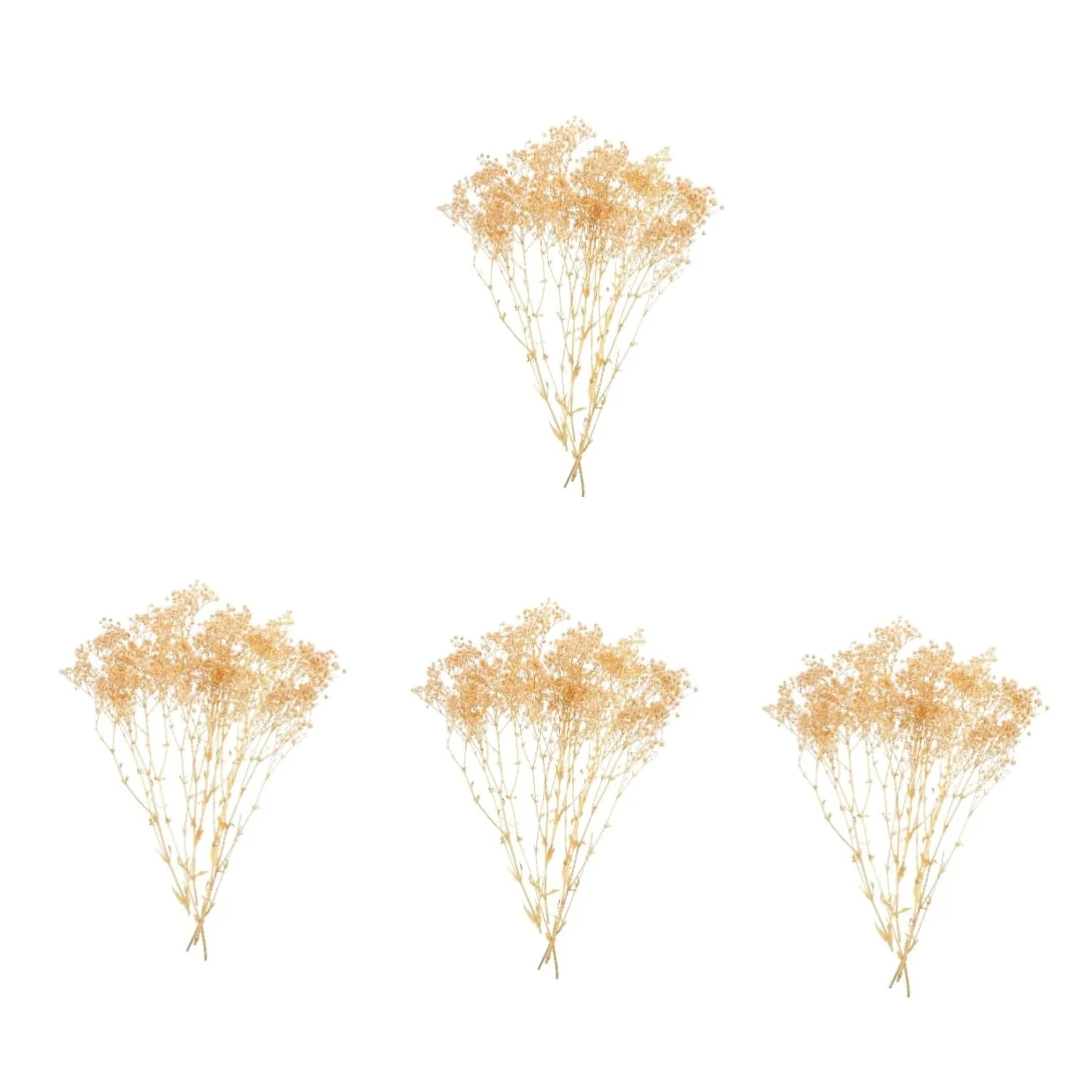 4 Pièces 1 Gypsophile Fleur éternelle Bouquet de Fleurs séchées décoration de Mariage Garden Party décoration de la Maison Bouquet ( 44 cm 40 g Un Bouquet) Marguerite ABOOFAN