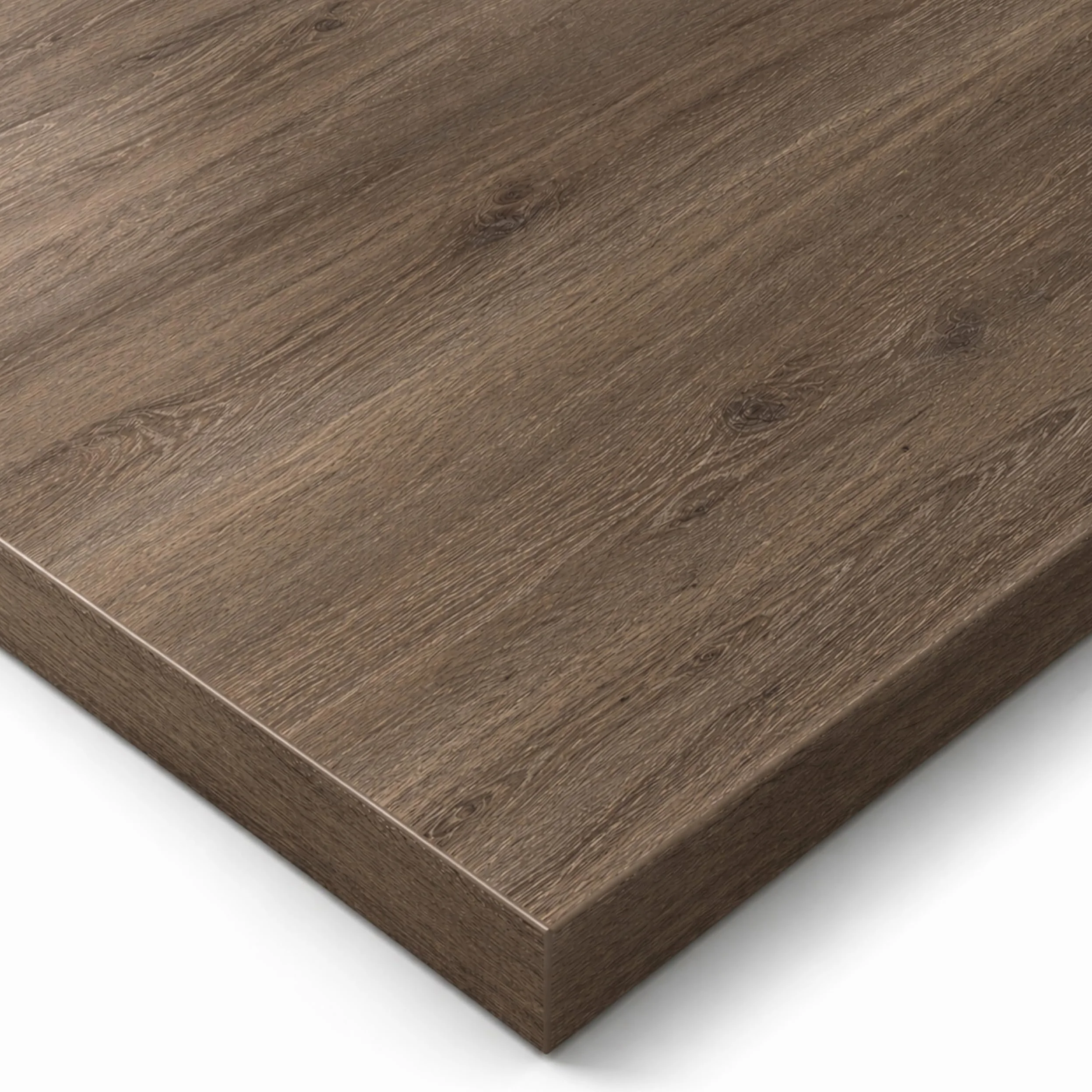 POKAR Plateau de Table 160x60 cm | Plateau de Bureau Épaisseur 25 mm | Idéal pour Bureau Assis Debout Réglable et Table à Manger | Plateau de Table Durable | Fabriqué en Europe | Chêne Davos