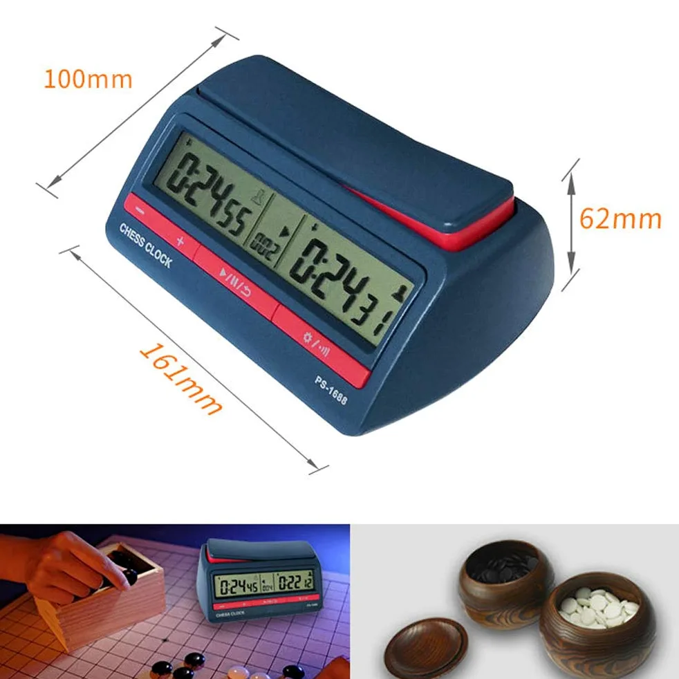 Kavolet Horloge D'échecs pour Jeux D'échecs Chinois, Minuterie