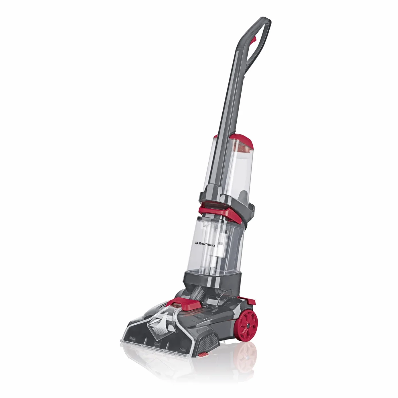 CLEANmaxx Nettoyeur de tapis | 3 en 1 : Laver, nettoyer, aspirer | Aspirateur à eau avec brosses vibrantes & brosses latérales | Aspirateur laveur, aspirateur à sec - pour presque tous les tapis