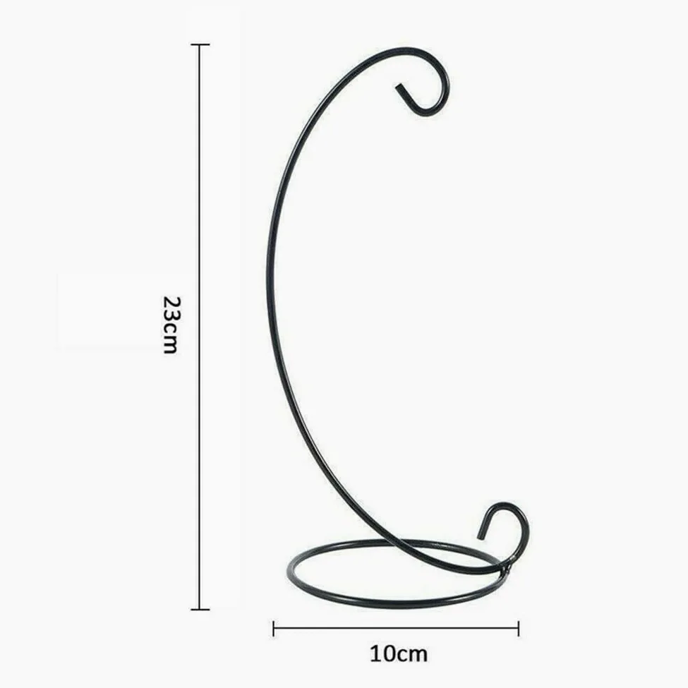 Lot de 20 supports de boules de Noël en métal pour décoration de maison, fête, mariage, loisirs créatifs, décoration de Noël