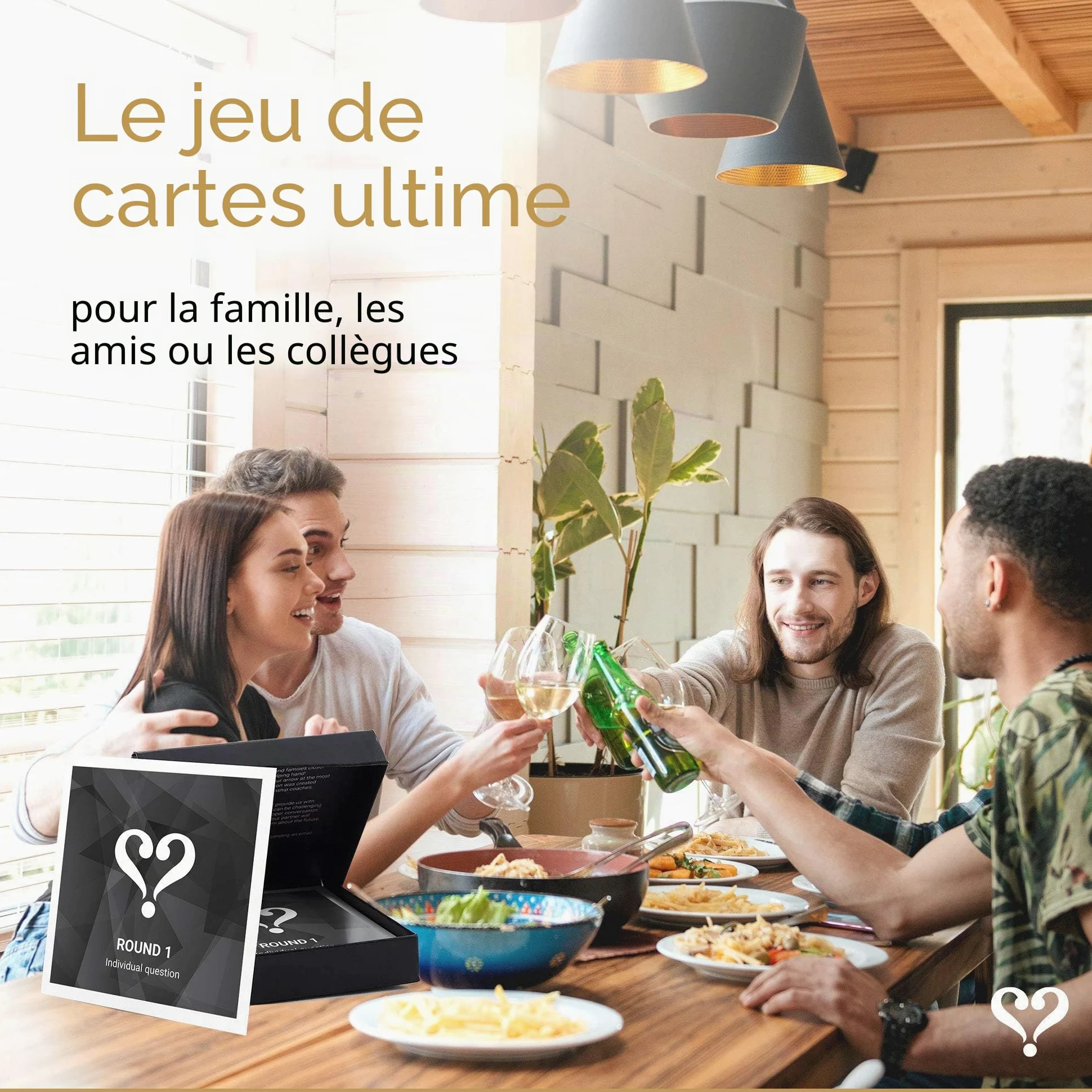 Vertellis Cartes de conversation Holiday Edition - Démarreurs de conversation bien pensés et questions pour les fêtes et les rassemblements - Cartes de pleine conscience et de conversation engageantes