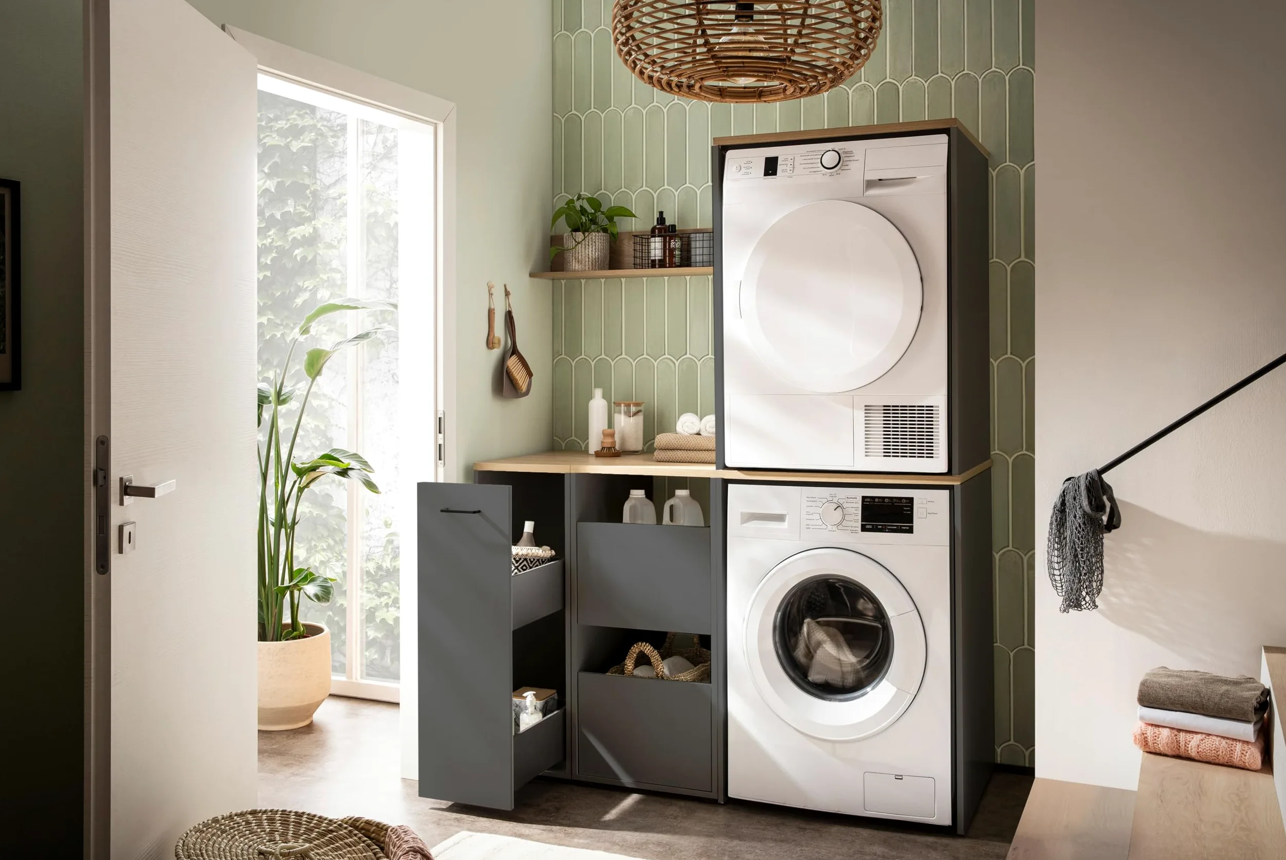 Schildmeyer Solea 702052 Armoire à Pharmacie, Anthracite, 32,6 x 60 x 95,8 cm