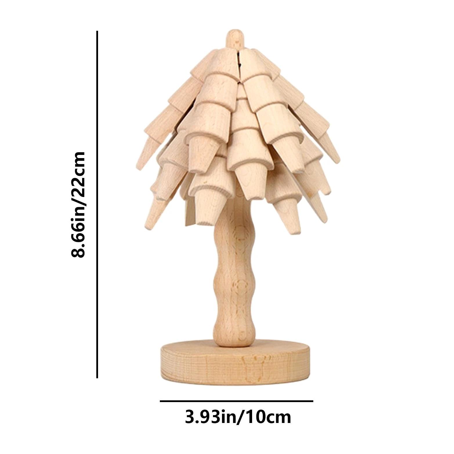 Ensemble De Dessous-De-Plat en Bois Forme Arbre Support Protecteur | Set De Dessous-De-Plat En Forme D'arbre Pour Protection Boissons Casseroles Poêles Assiettes Bols