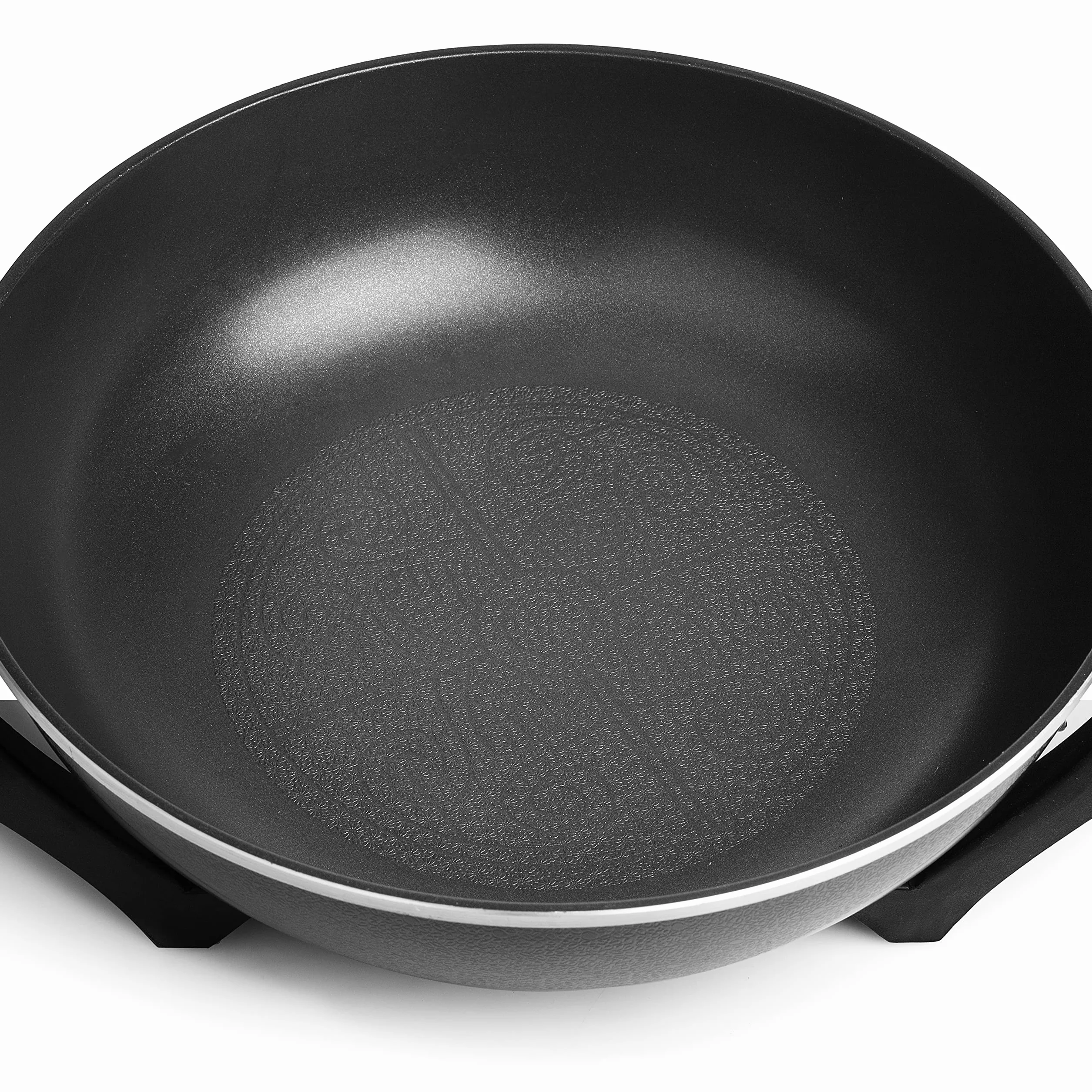 Wok électrique Tristar PZ-9130-4,5 L - Diamètre : 33 cm - 1 500 W - Inox