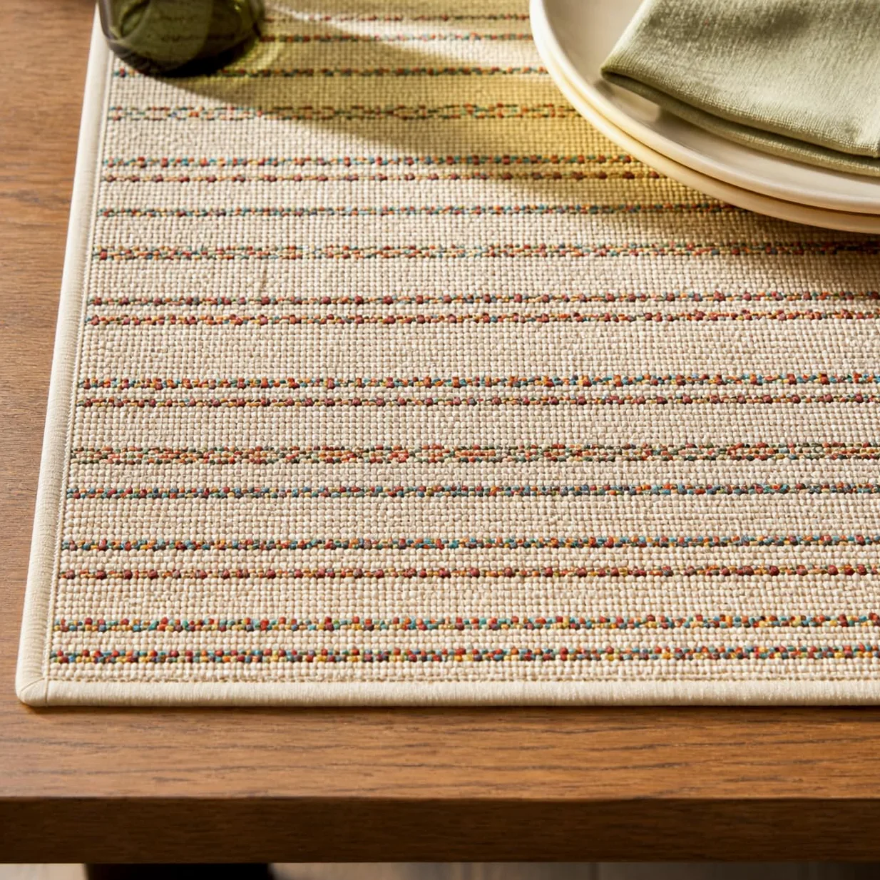 Chemin Table Tissu Imitation Lin, Camel, tissé uni, 40x120cm | Conception robuste, Chemin Table Décoratif, Lors s réceptions, Pour propriétaires maison