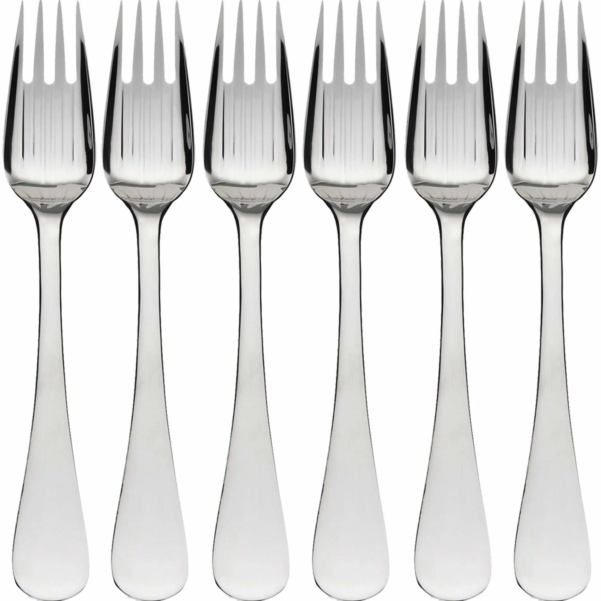 Couverts de Table de 6 Couverts pour Riz, Fourchette Adulte en Acier Inoxydable, Couvert de Cuisine, Couverts de Table 6 Personnes, Couvert Inox, Fourchette de Table