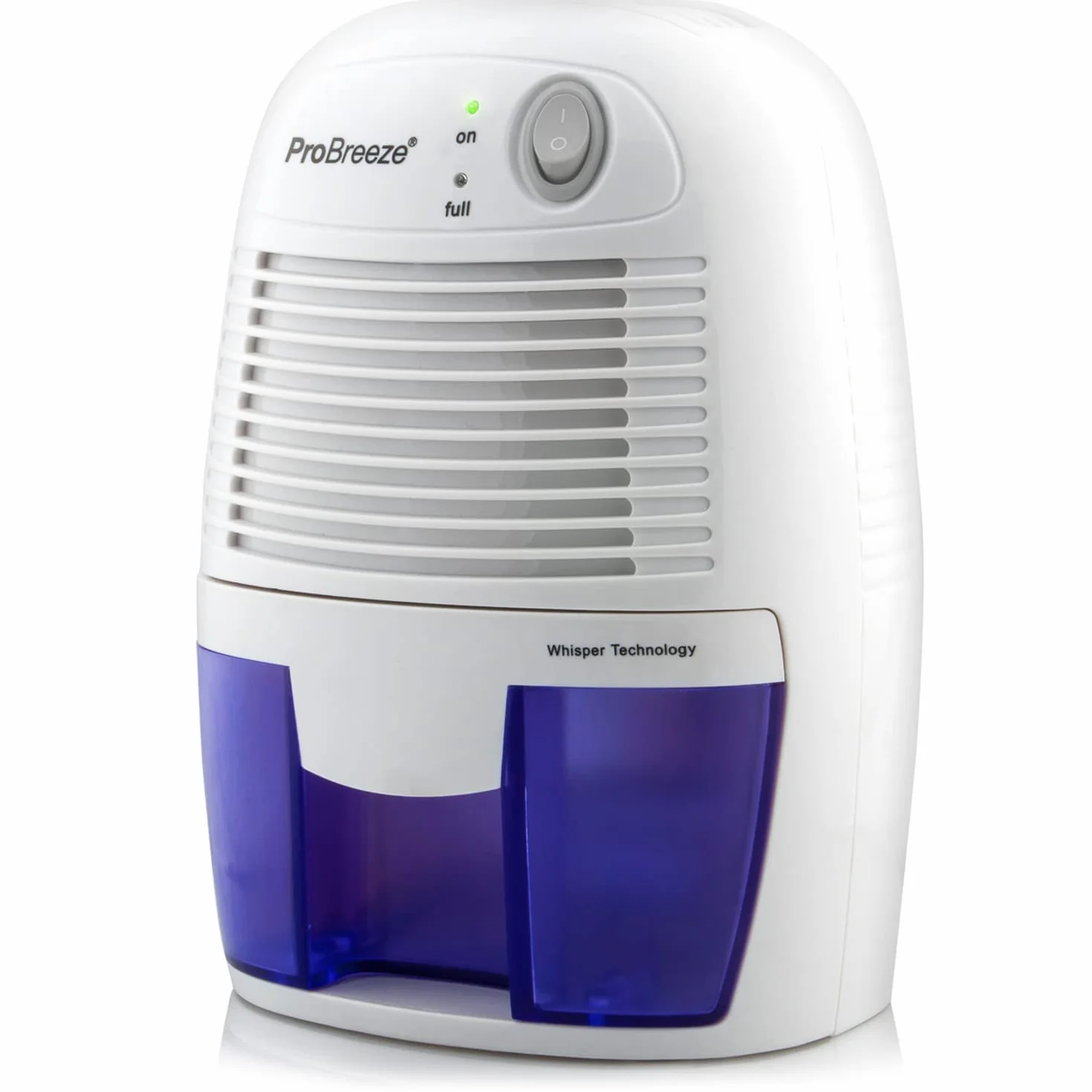 Pro Breeze Mini Déshumidificateur d'Air Compact 500 ml - Absorbeur d'Humidité et Moisissures - Cuisine, Chambre, Salle de Bain, Bureau