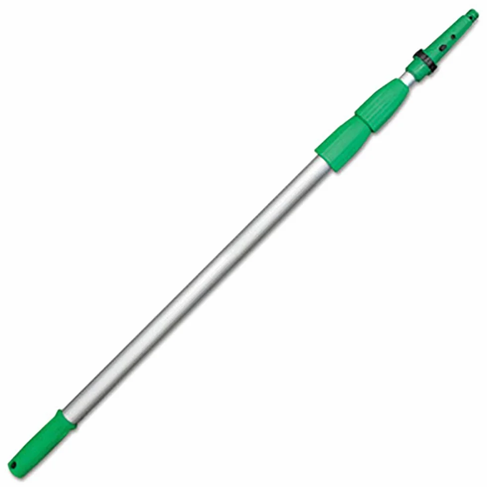 Unger Perche télescopique OptiLoc 4,50 cm (compatible avec les outils de nettoyage de vitres, poignée ergonomique, embout antidérapant, fermeture rotative à deux composants) ED450