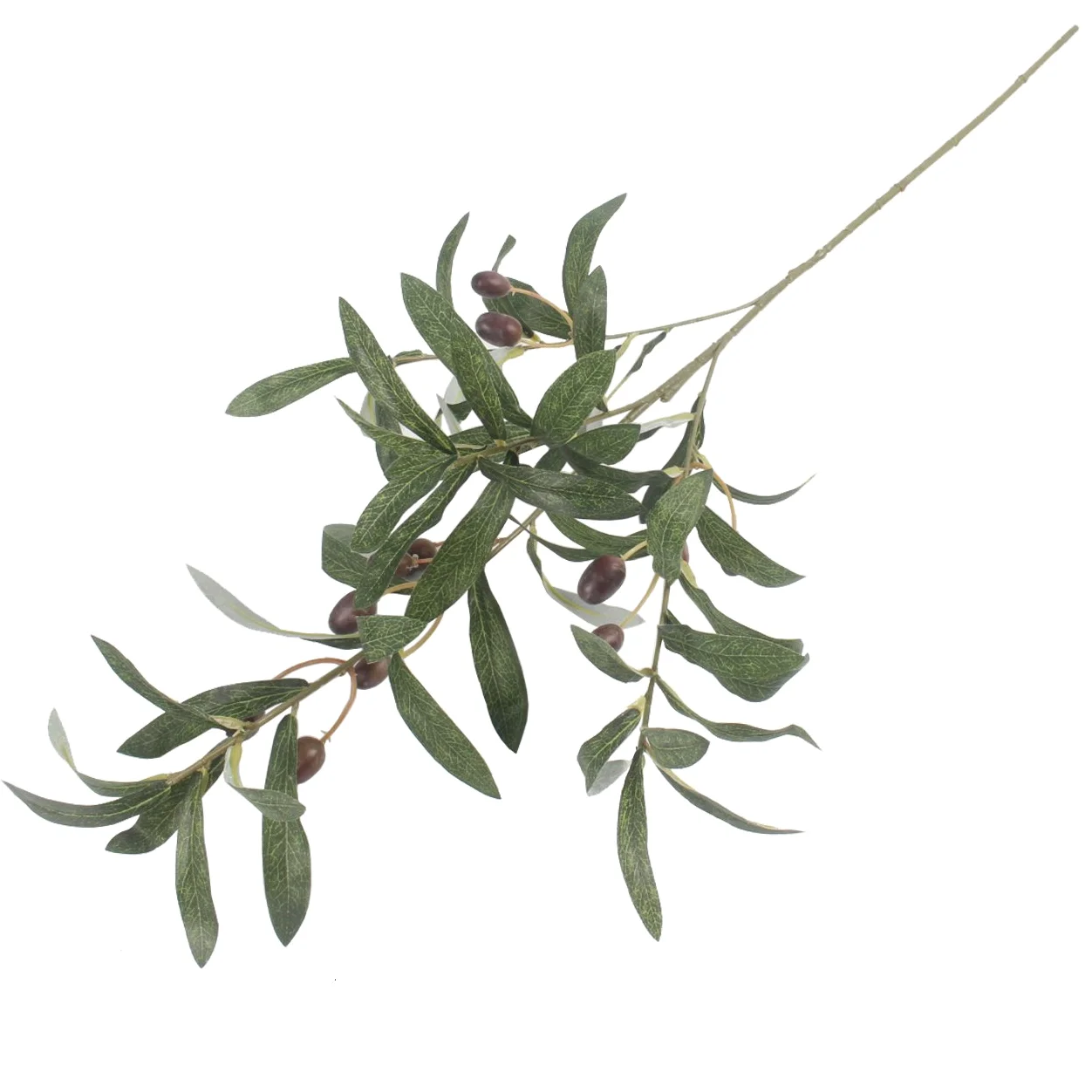 Lot de 5 Branches d'olivier artificielles 71,1 cm