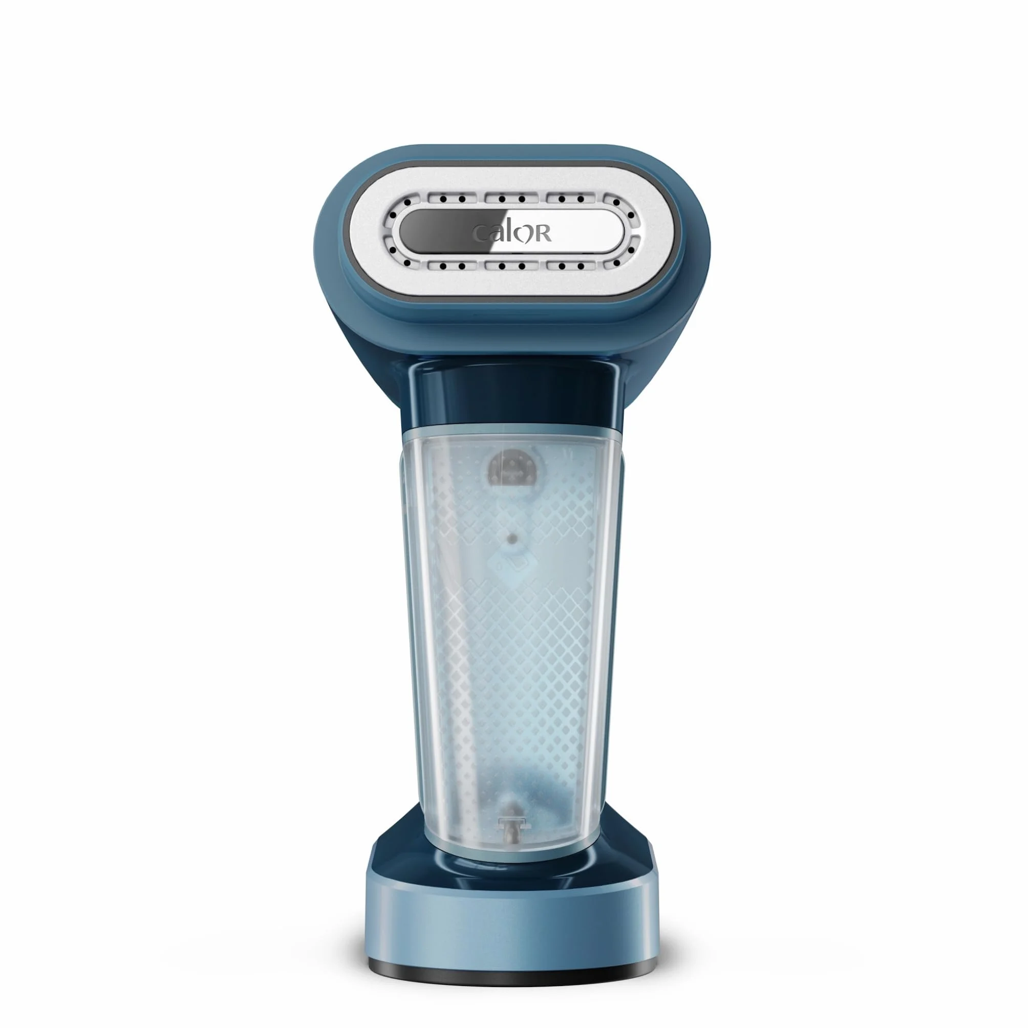 Calor Pure Force 3en1, Défroisseur à main et fer à repasser, Utilisation verticale/horizontale, Nettoie, 1800W, 35g/min, Prêt en 25s, DT8755C0, Bleu Métallisé
