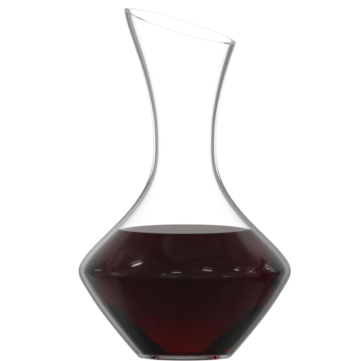 Carafe à vin rouge 100 % soufflée à la main, verre en cristal sans plomb, design élégant, accessoire de vin, idée cadeau pour les amateurs de vin