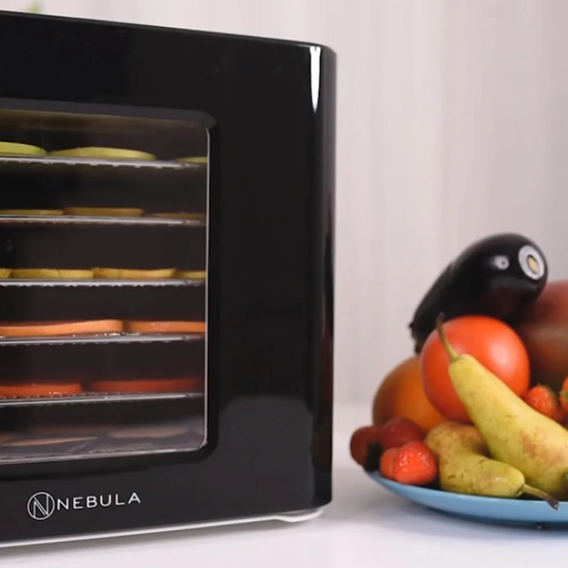 Nebula Déshydrateur Alimentaire 400W Avec 6 Plateaux En Acier Inoxydable | Déshydrateur Alimentaire Numérique Pour Fruits, Légumes, Viande Et Herbes Aromatiques – Minuterie LED Et Température Réglable