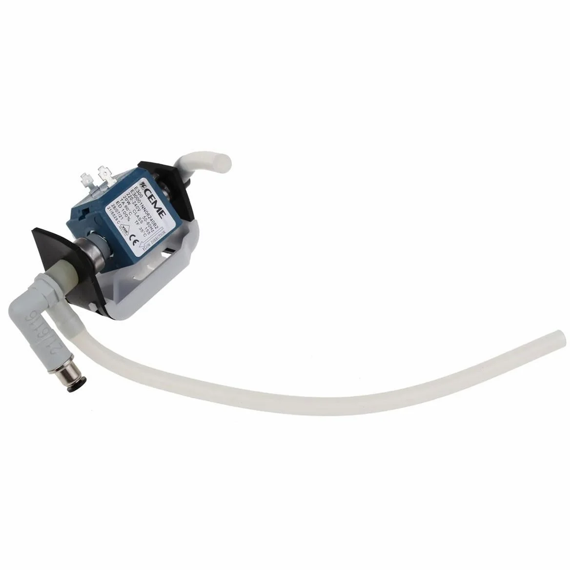 SOS Accessoire Pompe avec tuyaux de raccordement 230V 6,3 mm pour Nettoyeur vapeur KÄRCHER 4.473-020.3, 44730203