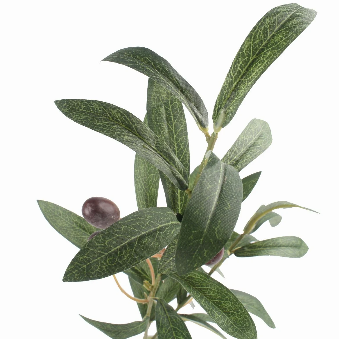 Lot de 5 Branches d'olivier artificielles 71,1 cm