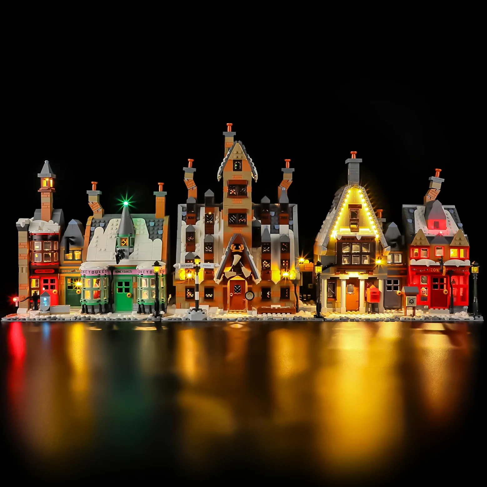 LIGHTAILING Jeu de Lumières pour Lego-76457 Village de Pré-au-Lard – Édition Collector - Installation Facile, câblage Discret, décoration d'intérieur et prêt à Offrir (modèle Non Inclus)