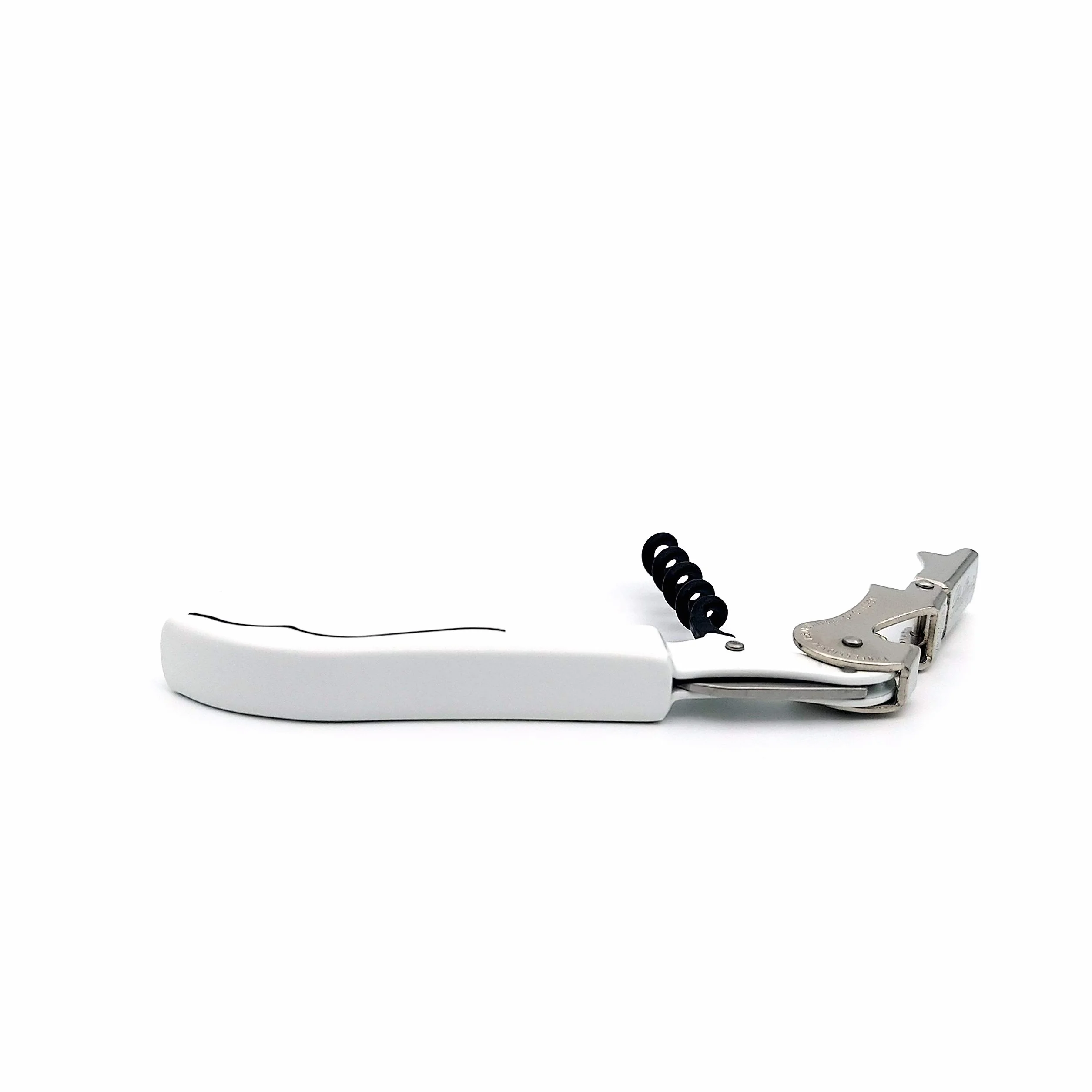 Pulltap's Véritable tire-bouchon classique à double charnière pour vin – Gaucher (Blanco), standard