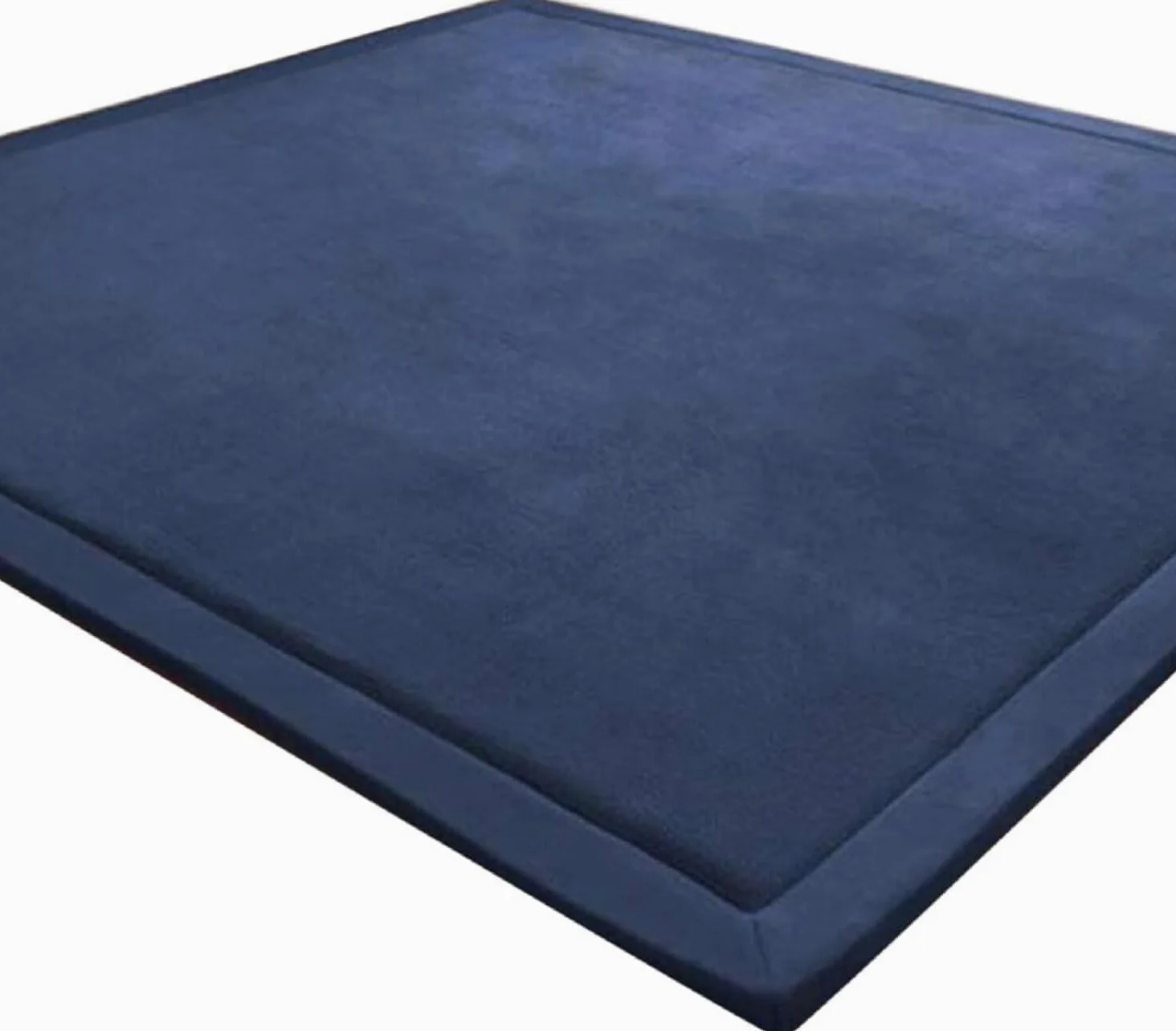 Les Enfants Plein de Velours épaississement de Couverture des Tapis Tapis Enfants antidérapante Tatami pour agrandir Jouer Tapis Salon, la Chambre du bébé, Salon (Bleu Foncé,80 * 150CM)