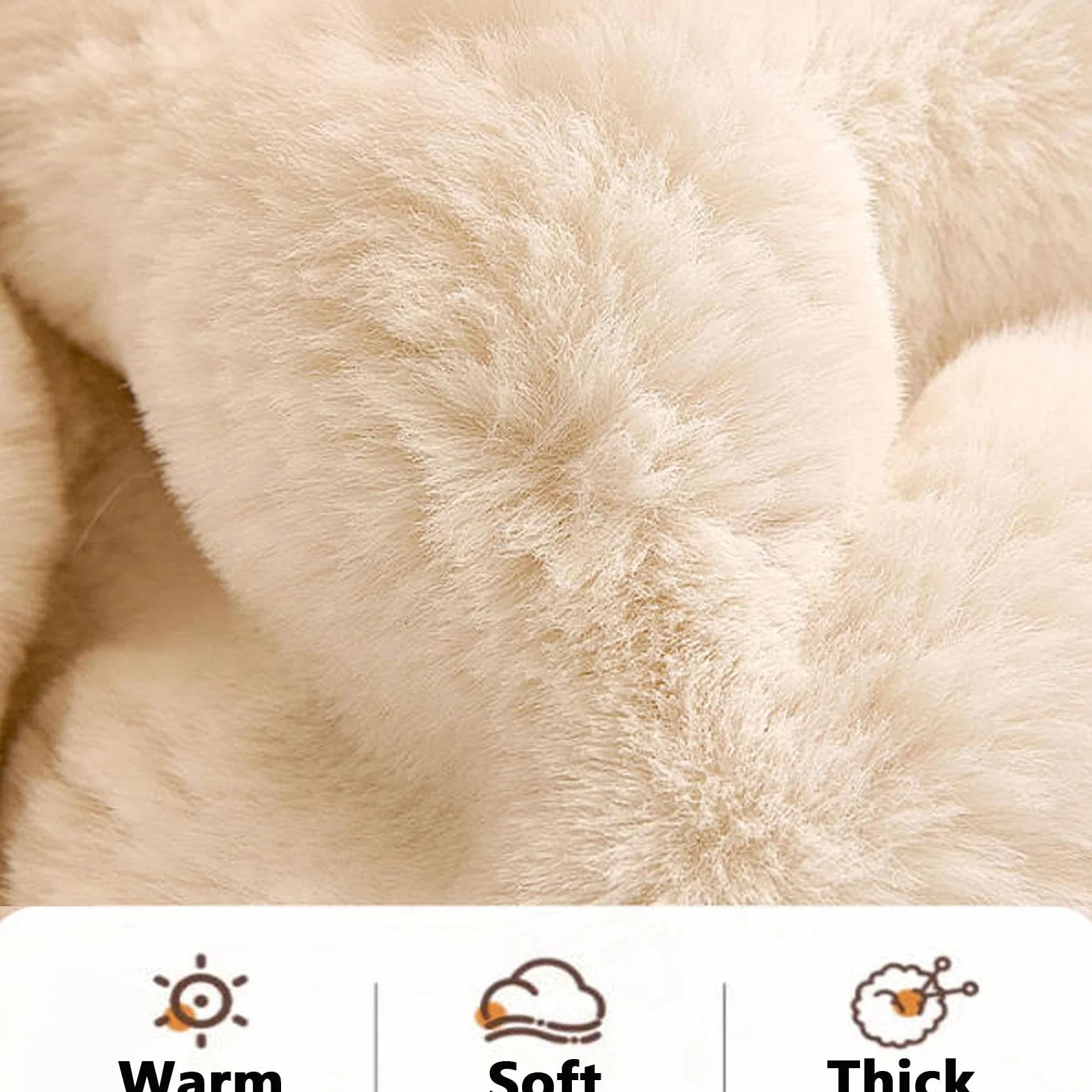 Générique Housse de Canapé Épais Peluche,Protege Canape Cuir Anti-dérapant | Housse Canape D'angle Couverture pour Canapé Tapis Rebord de Fenêtre Protection pour Canapé en Cuir de Salon,White,80x180cm