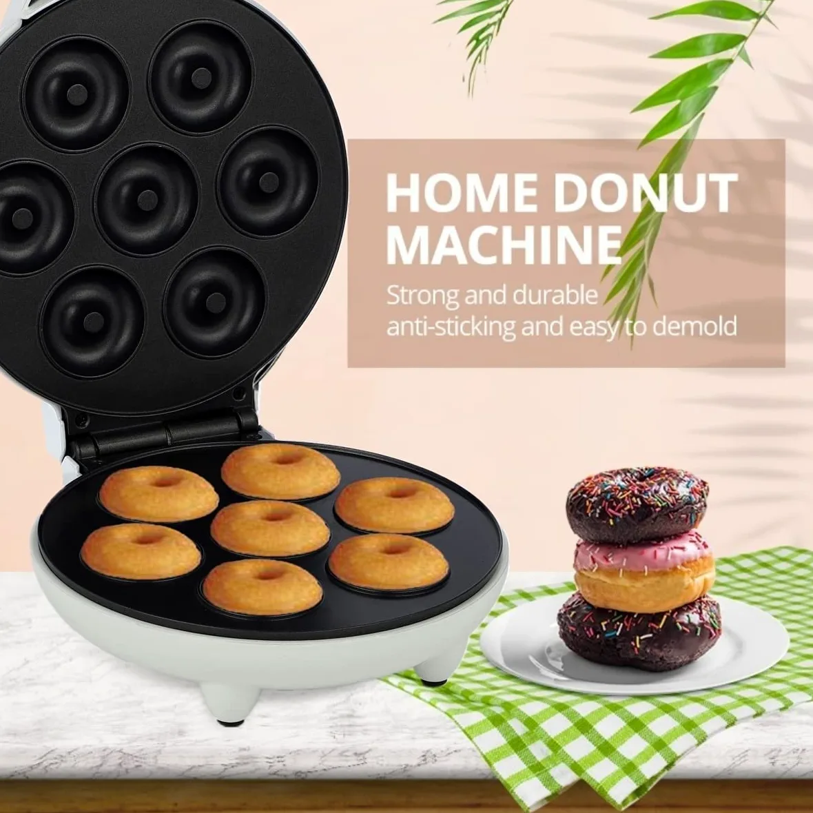 Mini donuts pour les familles avec enfants, pour goûter et divertir