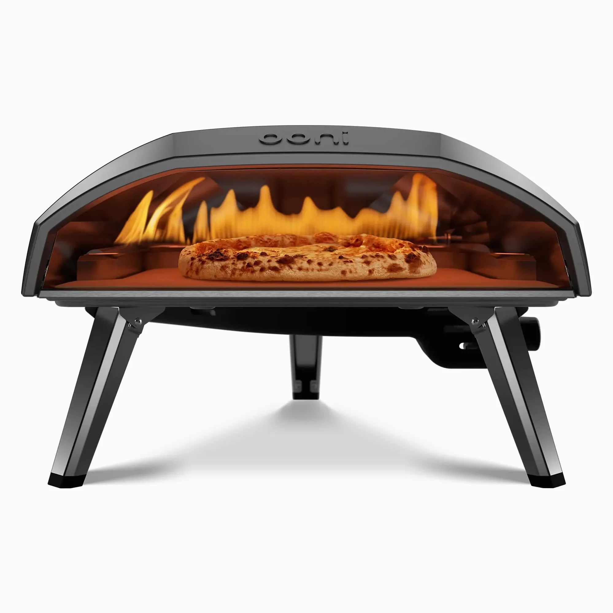 Ooni Koda 16 Four à Pizza à Gaz – 37mBar Four à Pizza Extérieur Portable – Cuire d'Authentiques Pizzas sur Pierre en 60 Secondes – (FR Uniquement- 37 mBar)
