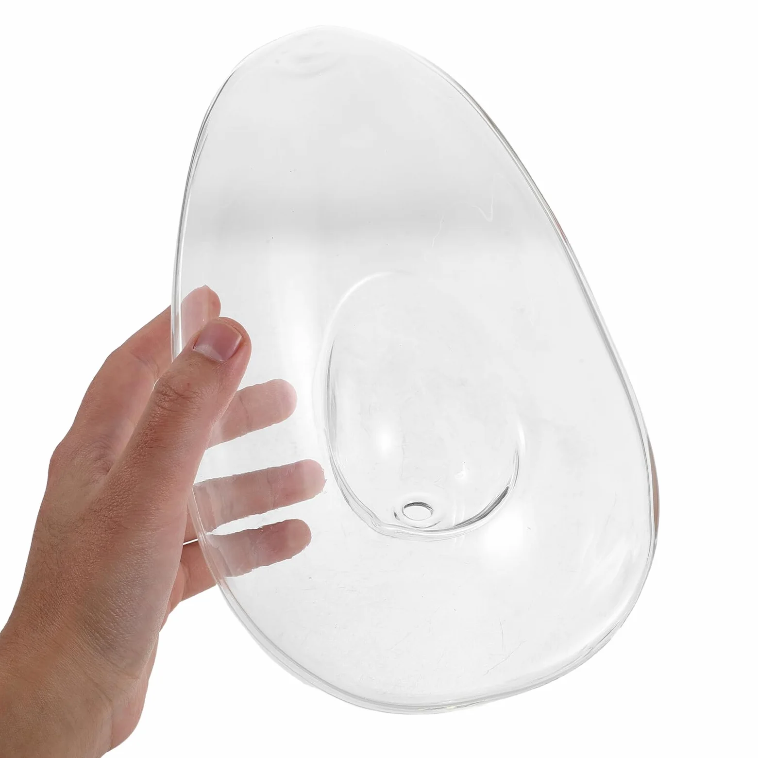 VICASKY Vase Hydroponique en Verre D’Avocat, Pot de Culture à Large Ouverture pour Bulbe D’Avocat, Support Transparent pour Propagation de Plantes D’intérieur, Décoration Maison et Bureau