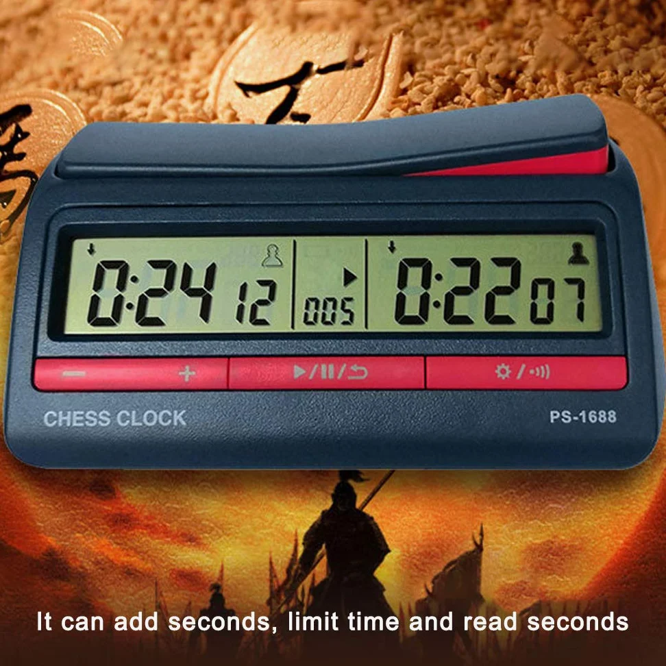 Kavolet Horloge D'échecs pour Jeux D'échecs Chinois, Minuterie