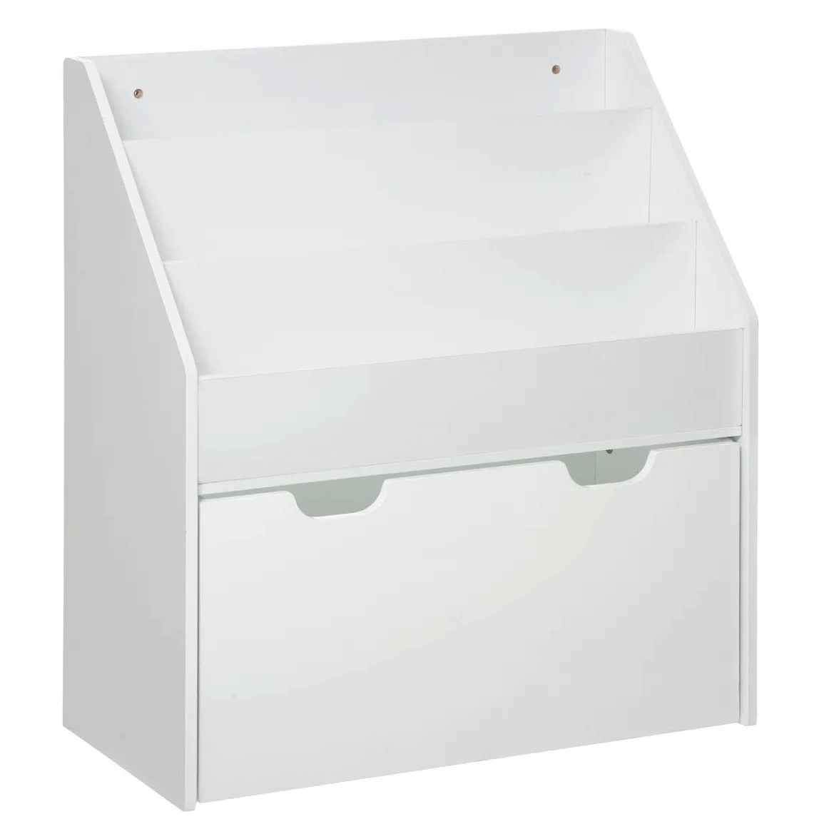 Atmosphera - Bibliothèque Enfant - bac à roulettes - Blanc H70 cm