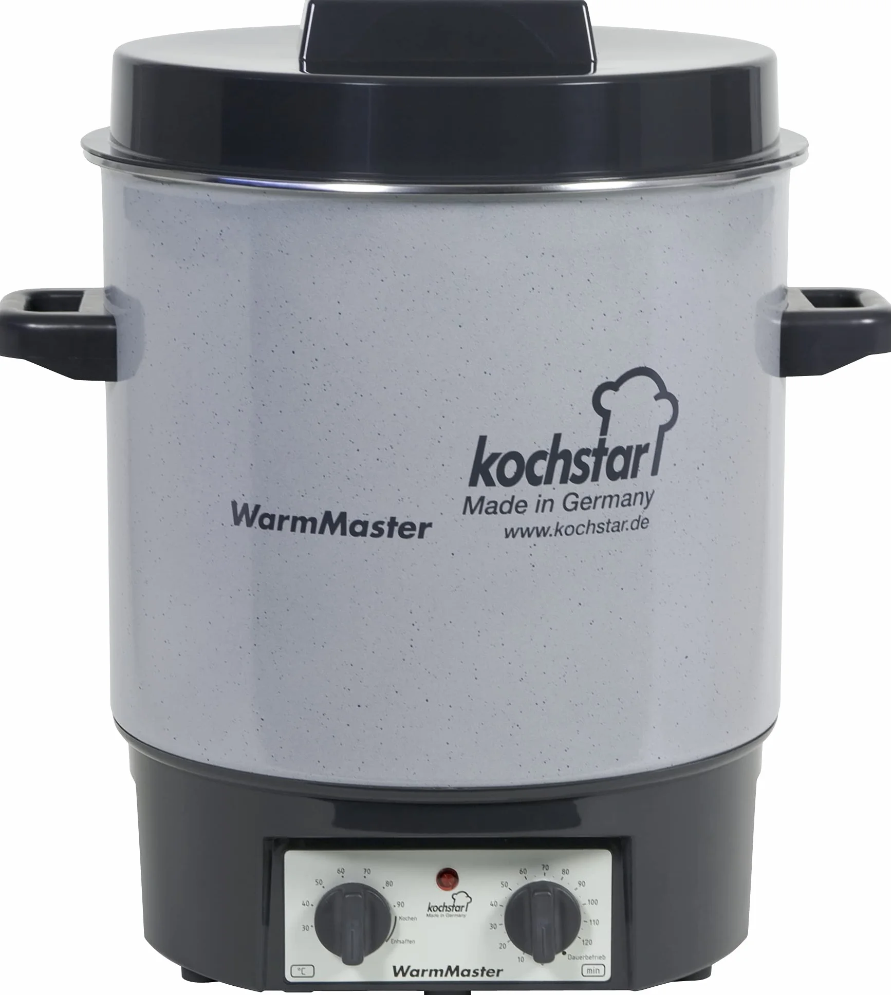 Kochstar K99102035, Stérilisateur Electrique Thermostat + Minuteur Email Gris, 45,5 x 36,7 x 41,5 cm