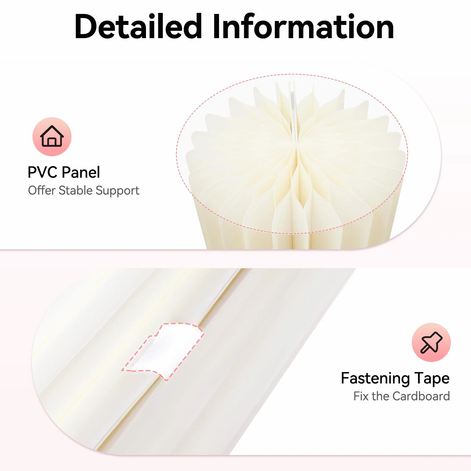 Lot de 4 supports cylindriques pliables en papier pour fêtes, table cylindrique, table cylindrique, colonne romaine en carton, présentoir à gâteaux, support de socle pour mariage (blanc crème)