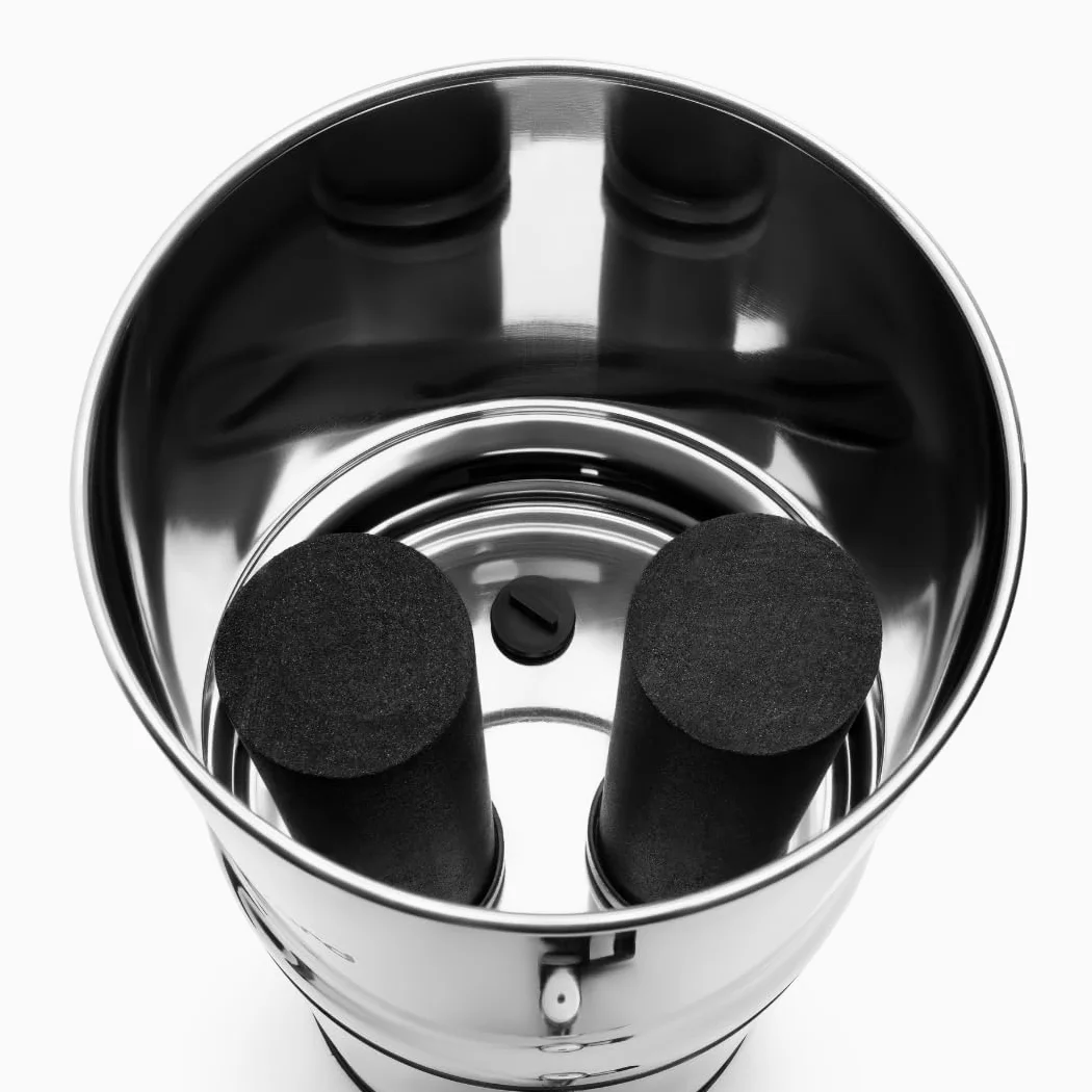 Filtre à Eau par Gravité 8,5L – Purificateur d’Eau en Acier Inoxydable 304, 2x Filtres à Charbon Actif, Certifié NSF/ANSI 42 & 372, Robinet en Acier Inoxydable, Sans Électricité