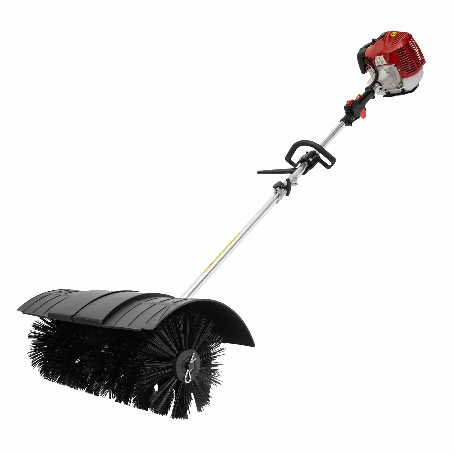 Balayeuse à essence 52 CC - Avec moteur à 2 temps - Refroidi par air - Pour le nettoyage des terrains de gazon artificiel, le nettoyage des routes