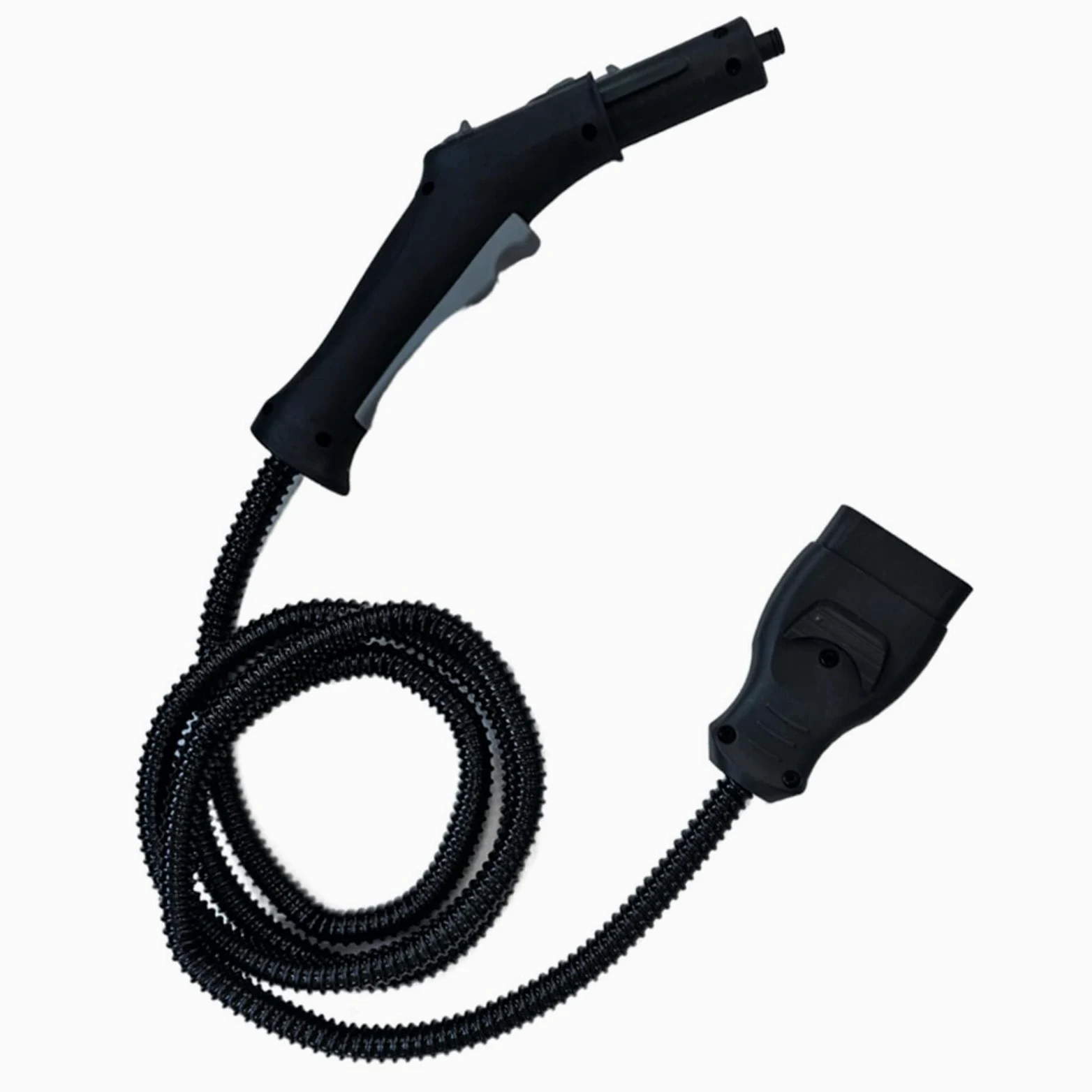 Tuyau de rechange pour nettoyeur vapeur Karcher SC5 SC5800C SC5850C Pièce compatible 4.322-046.0 43220470 Noir 2,5 m