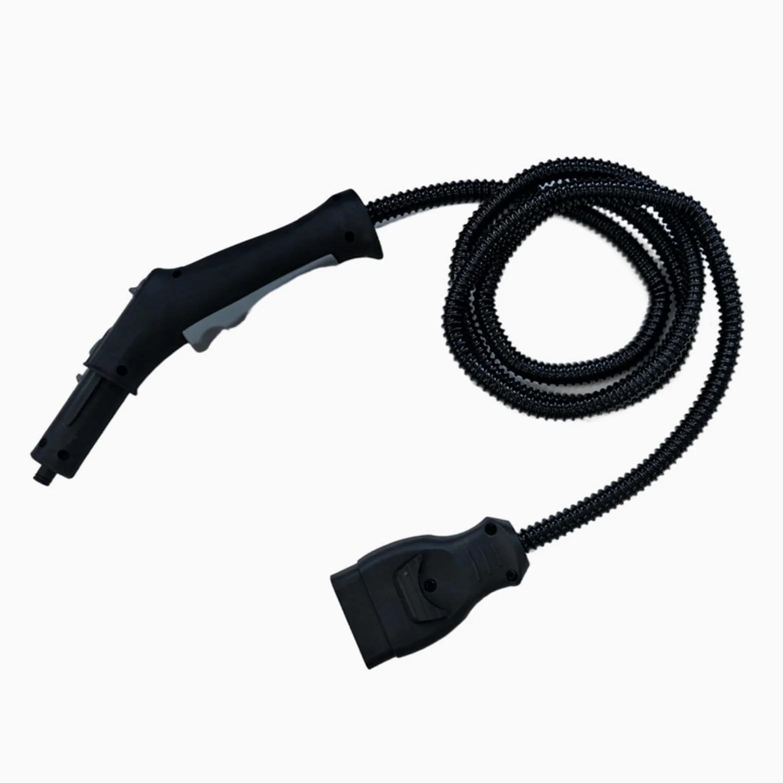 Tuyau de rechange pour nettoyeur vapeur Karcher SC5 SC5800C SC5850C Pièce compatible 4.322-046.0 43220470 Noir 2,5 m